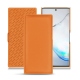 Lederschutzhülle Samsung Galaxy Note10+ - Orange PU