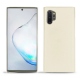 가죽 커버 Samsung Galaxy Note10+ - Blanc (  Nappa - White ) 