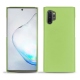 Samsung Galaxy Note10+ leather cover - Vert olive ( Nappa - Pantone 578U ) 