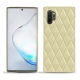 Custodia in pelle Samsung Galaxy Note10+ - Beige - Couture ( Nappa - Pantone 7502C ) 