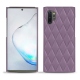 Lederschutzhülle Samsung Galaxy Note10+ - Lilas - Couture ( Nappa - Pantone 2645U ) 