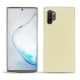 Capa em pele Samsung Galaxy Note10+ - Ivoire ( Sleek P C12 - White ) 