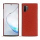 Samsung Galaxy Note10+ leather cover - Papaye ( Pantone 180C ) 