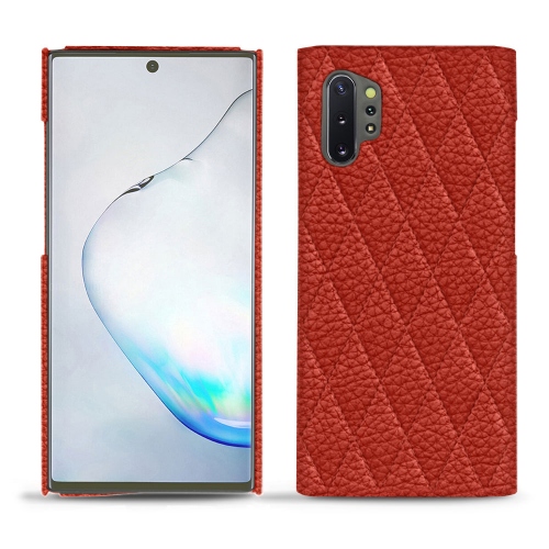 Funda de piel Samsung Galaxy Note10+Papaye - Couture ( Pantone #b54317 ) 