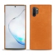 Custodia in pelle Samsung Galaxy Note10+ - Mandarine vintage ( Pantone 165C ) 