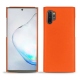 Capa em pele Samsung Galaxy Note10+ - Orange fluo