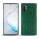 Funda de piel Samsung Galaxy Note10+ - Crocodile pino