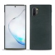 Samsung Galaxy Note10+ leather cover - Blu marino