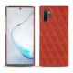 Custodia in pelle Samsung Galaxy Note10+ - Arange clouquié - Couture