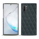 Samsung Galaxy Note10+ leather cover - Blu marino - Couture