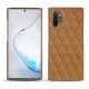 Capa em pele Samsung Galaxy Note10+ - Castan esparciate - Couture