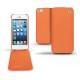 Apple iPhone 5  leather case - Orange ( Nappa - Pantone 1495U ) 