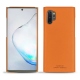 Samsung Galaxy Note10+ leather cover - Orange PU