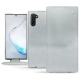 Samsung Galaxy Note10 leather case - Platinium ( Pantone 877C ) 