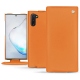 Custodia in pelle Samsung Galaxy Note10 - Orange ( Nappa - Pantone 1495U ) 