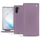 Custodia in pelle Samsung Galaxy Note10 - Lilas ( Nappa - Pantone 2645U ) 