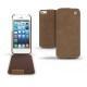 Apple iPhone 5  leather case - Sable vintage ( Roughtcut - Gaucho#57254 ) 