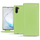 Capa em pele Samsung Galaxy Note10 - Vert olive ( Nappa - Pantone 578U ) 