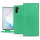 Capa em pele Samsung Galaxy Note10 - Menthe vintage ( Pantone 562C ) 