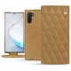 Capa em pele Samsung Galaxy Note10 - Sable vintage - Couture