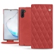 Samsung Galaxy Note10 leather case - Cerise vintage - Couture