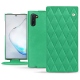 Housse cuir Samsung Galaxy Note10 - Menthe vintage - Couture