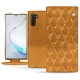 Funda de piel Samsung Galaxy Note10 - Or Maïa - Couture
