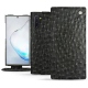 Funda de piel Samsung Galaxy Note10 - Autruche nero