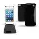 Custodia in pelle Apple iPhone 5  - Onyx ( Bologna Hi Gloss - Black ) 
