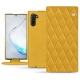 Funda de piel Samsung Galaxy Note10 - Jaune soulèu - Couture