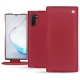 Custodia in pelle Samsung Galaxy Note10 - Rouge passion