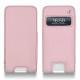 Capa em pele Apple iPhone 5 - Rose ( Nappa - Pantone 2365C ) 