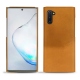 Lederschutzhülle Samsung Galaxy Note10 - Or Maïa ( Pantone 871C ) 