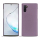 Coque cuir Samsung Galaxy Note10 - Lilas ( Nappa - Pantone 2645U ) 