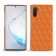 Funda de piel Samsung Galaxy Note10 - Orange - Couture ( Nappa - Pantone 1495U ) 