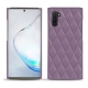 Custodia in pelle Samsung Galaxy Note10 - Lilas - Couture ( Nappa - Pantone 2645U ) 