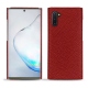 Samsung Galaxy Note10 leather cover - Tomate ( Pantone 187C ) 