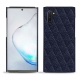 Samsung Galaxy Note10 leather cover - Cobalt - Couture ( Pantone 2766C ) 