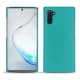 Custodia in pelle Samsung Galaxy Note10 - Bleu fluo