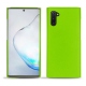 Coque cuir Samsung Galaxy Note10 - Vert fluo