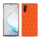 Funda de piel Samsung Galaxy Note10 - Orange fluo - Couture