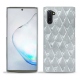 Custodia in pelle Samsung Galaxy Note10 - Platinium - Couture