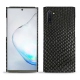 Coque cuir Samsung Galaxy Note10 - Serpent nero