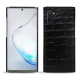 Funda de piel Samsung Galaxy Note10 - Crocodile nero