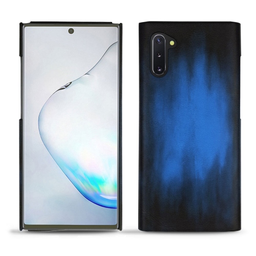 硬质真皮保护套 Samsung Galaxy Note10Bleu Patine