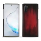 Coque cuir Samsung Galaxy Note10 - Rouge Patine