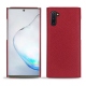 Capa em pele Samsung Galaxy Note10 - Rouge passion
