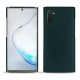 가죽 커버 Samsung Galaxy Note10 - Vert séduisant