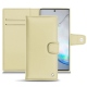 Funda de piel Samsung Galaxy Note10 - Beige ( Nappa - Pantone 7502C ) 