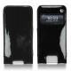 Housse cuir Apple iPhone 5 - Onyx ( Bologna Hi Gloss - Black ) 